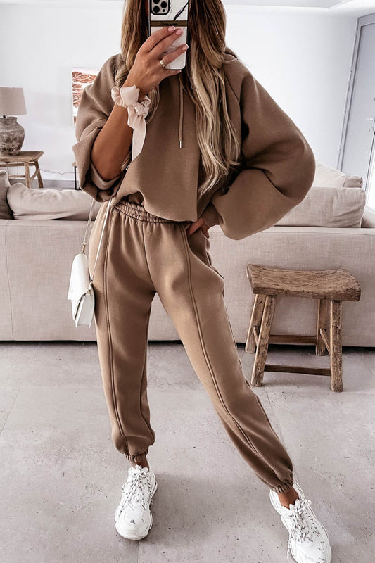 Dayana® | Solid color short suits with hood