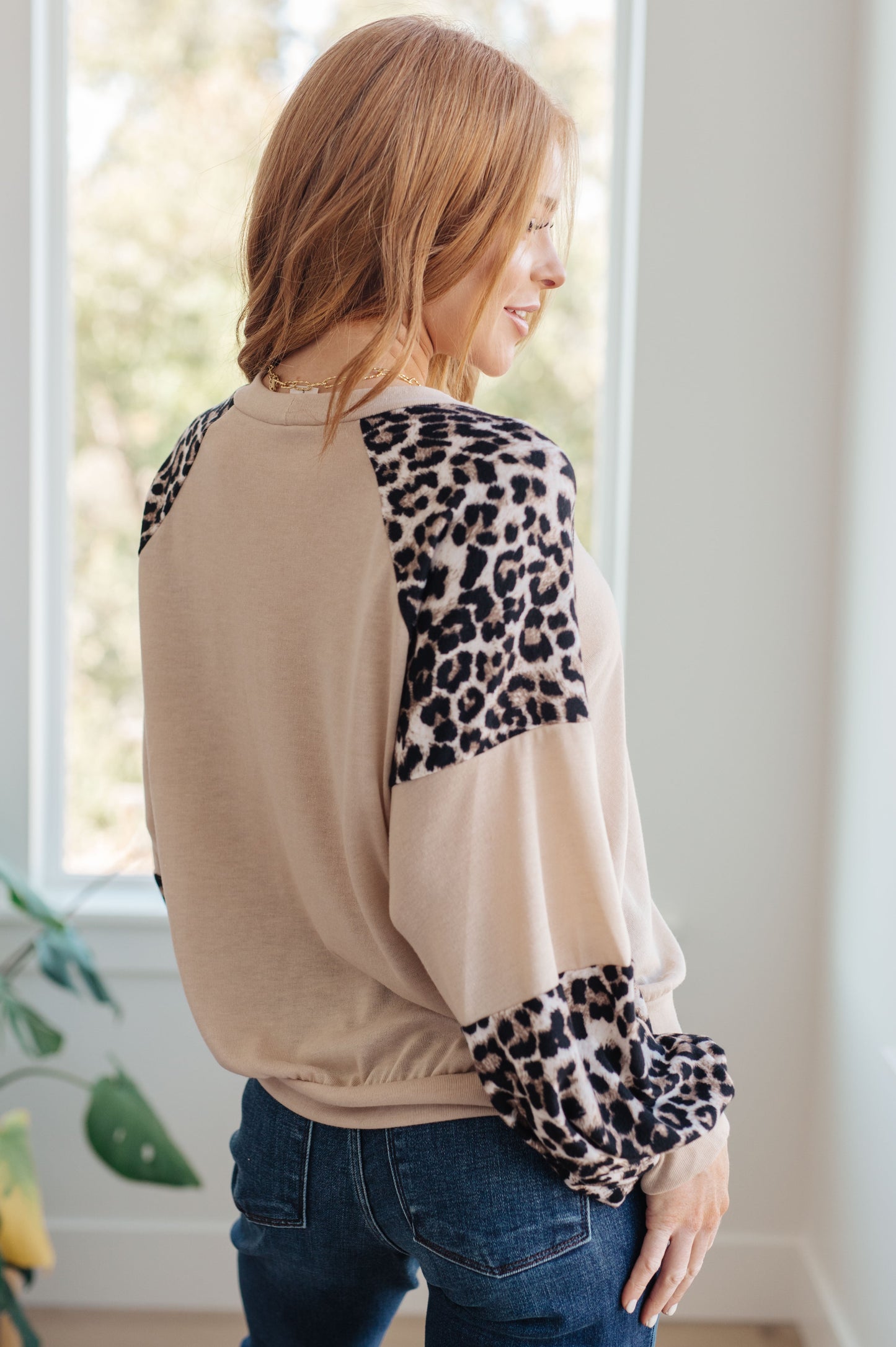 Elfriede® | Sometime top with safari animal print