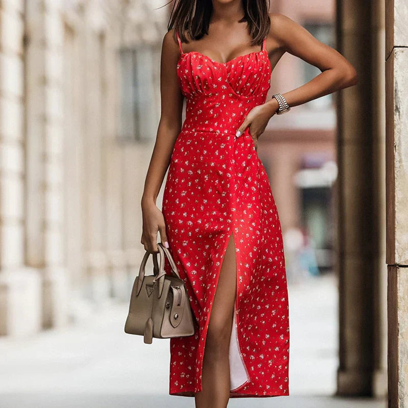 Dalia® | Floral print midi dress
