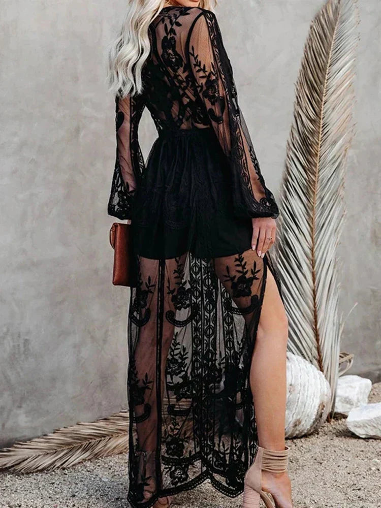 Cinthia® | Maxi Dress Bohemian Lace