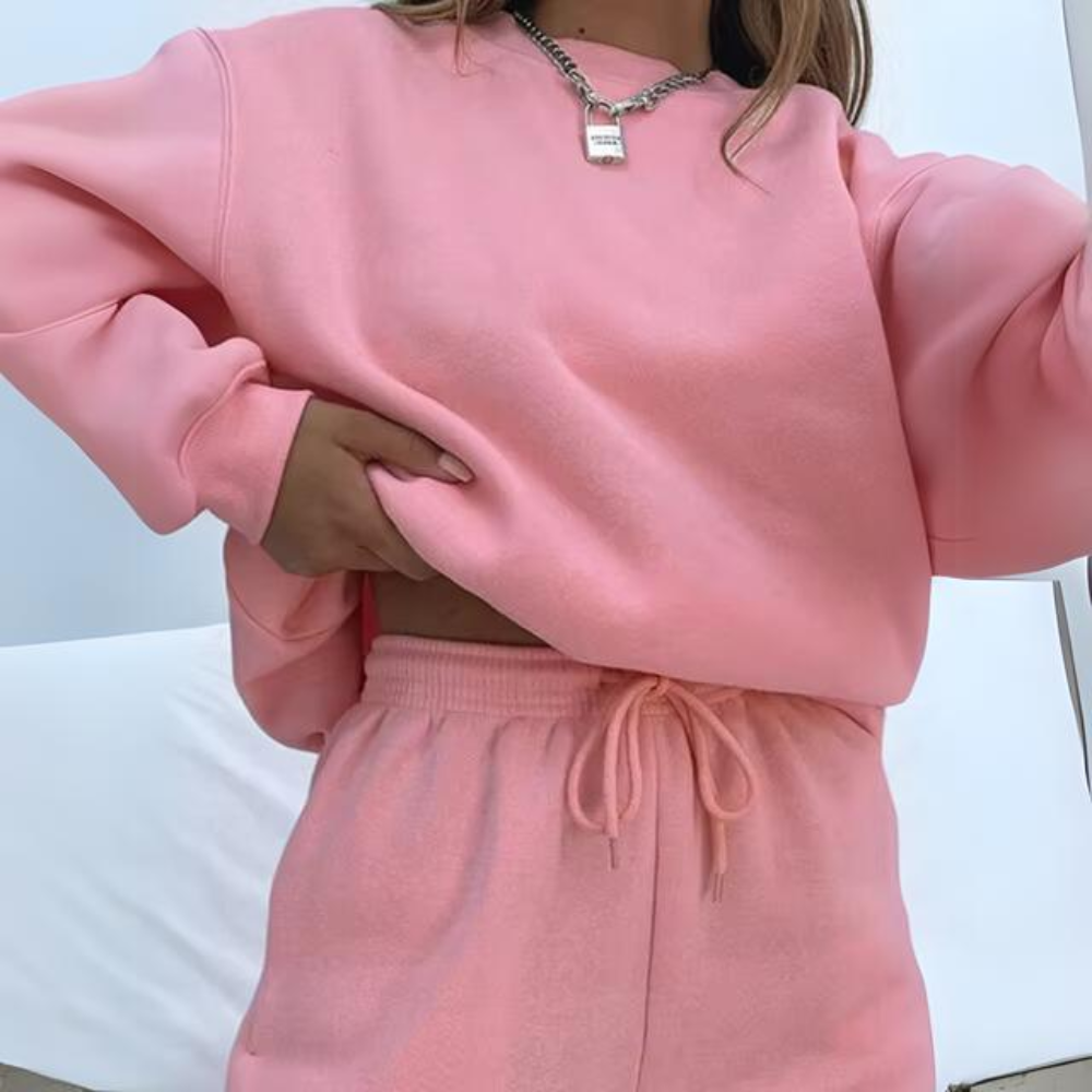 Betina® | Oversized sweatshirt and sweatpants set