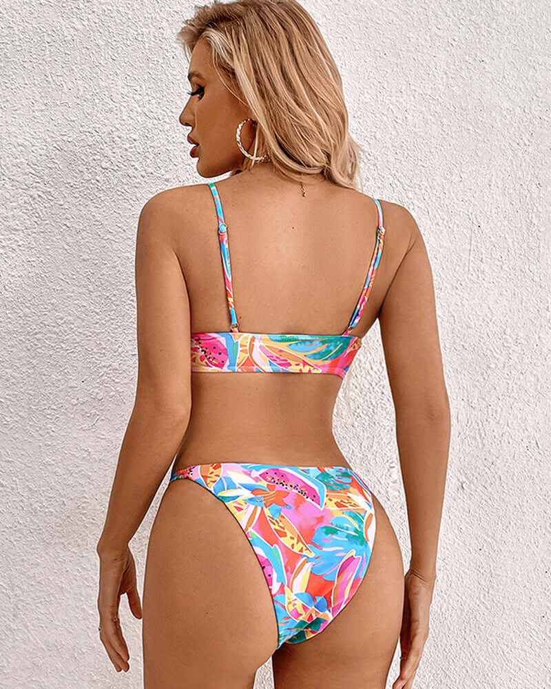 Benita® | Tropical Floral Print Bikini