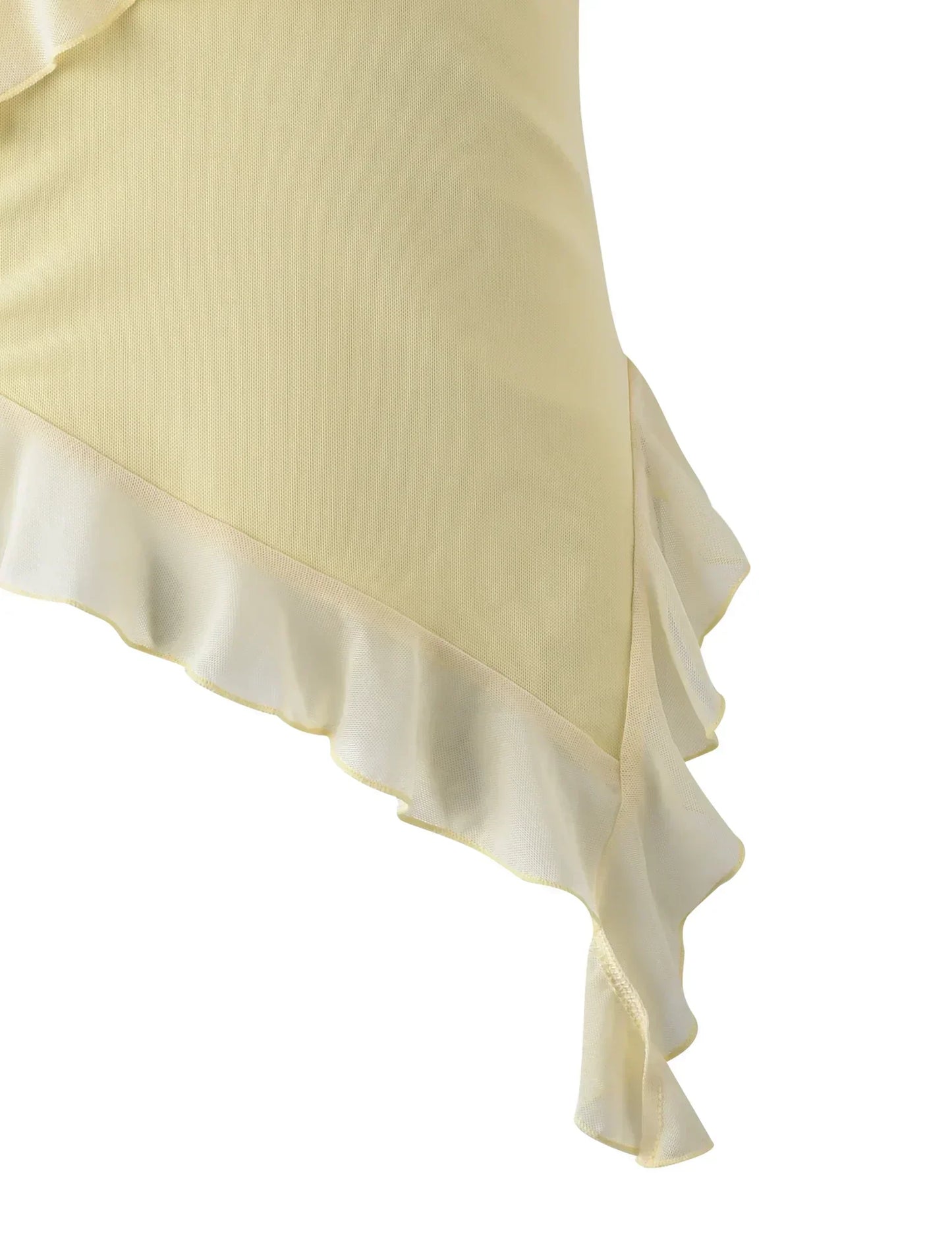 Delia® | Top and skirt with ruffles