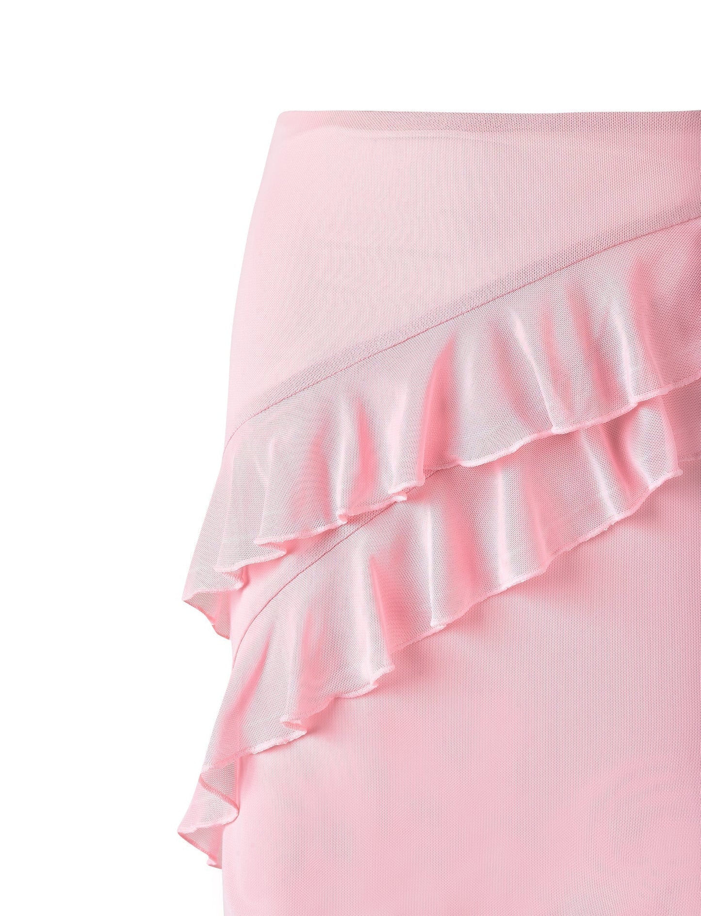 Delia® | Top and skirt with ruffles