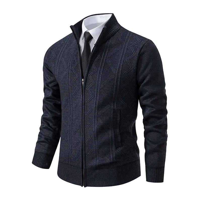 Richard | Men's Zip-Up Cardigan Sweater