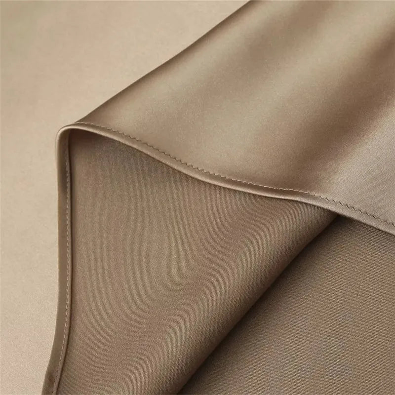 Daniela® | Elegantes Satin Midi Dresses