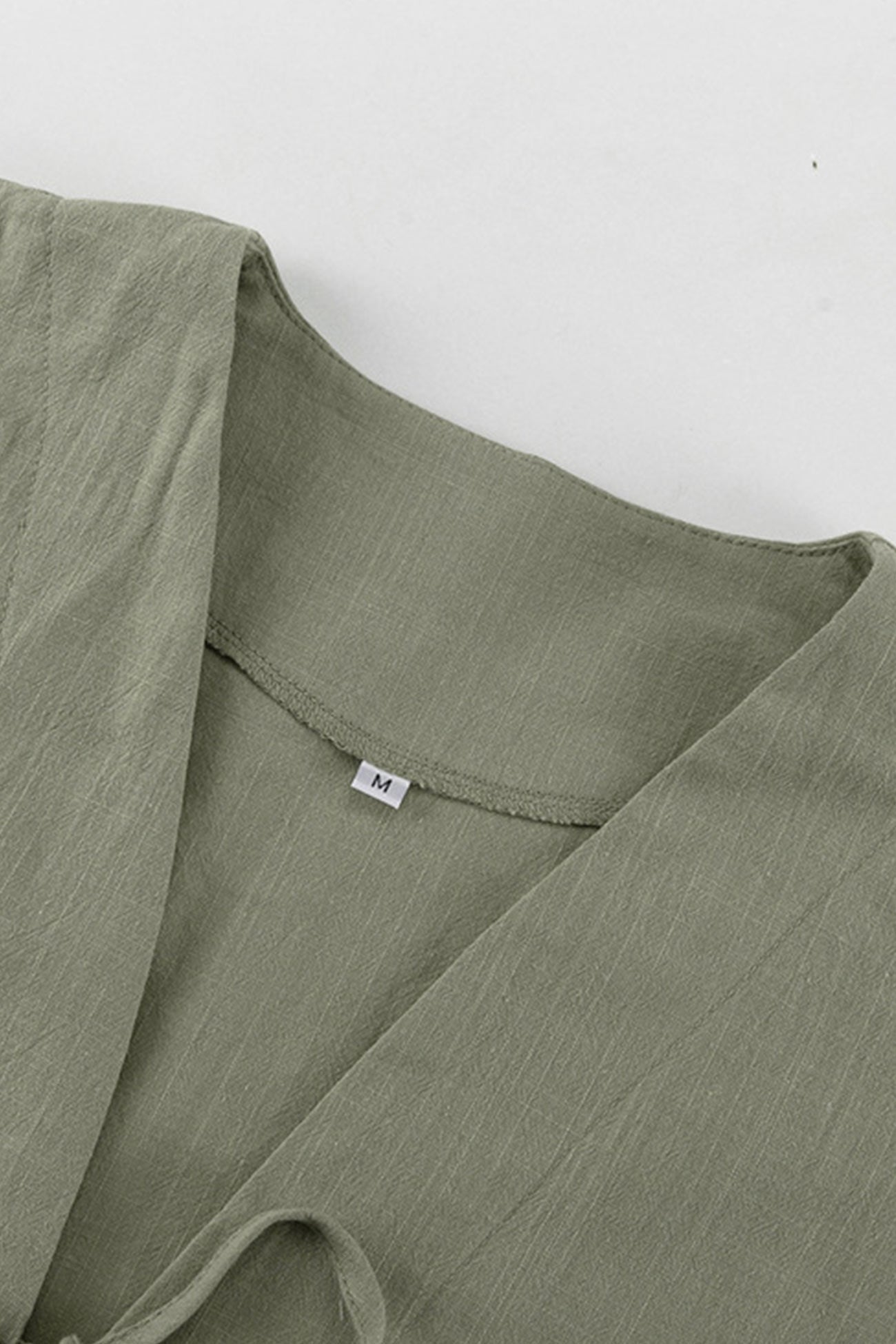 Barbara® | Long-sleeved shirt made of cotton with a lace-up front
