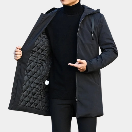 Teddy | Men's Hooded Zip-Up Casual Jacket
