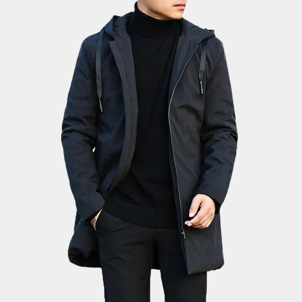 Teddy | Men's Hooded Zip-Up Casual Jacket