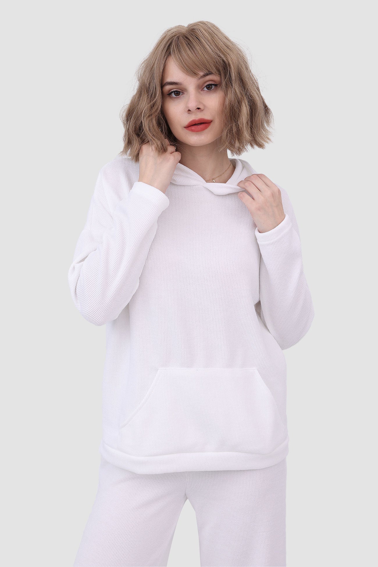 Beatriz® | Two-piece plain hoodie