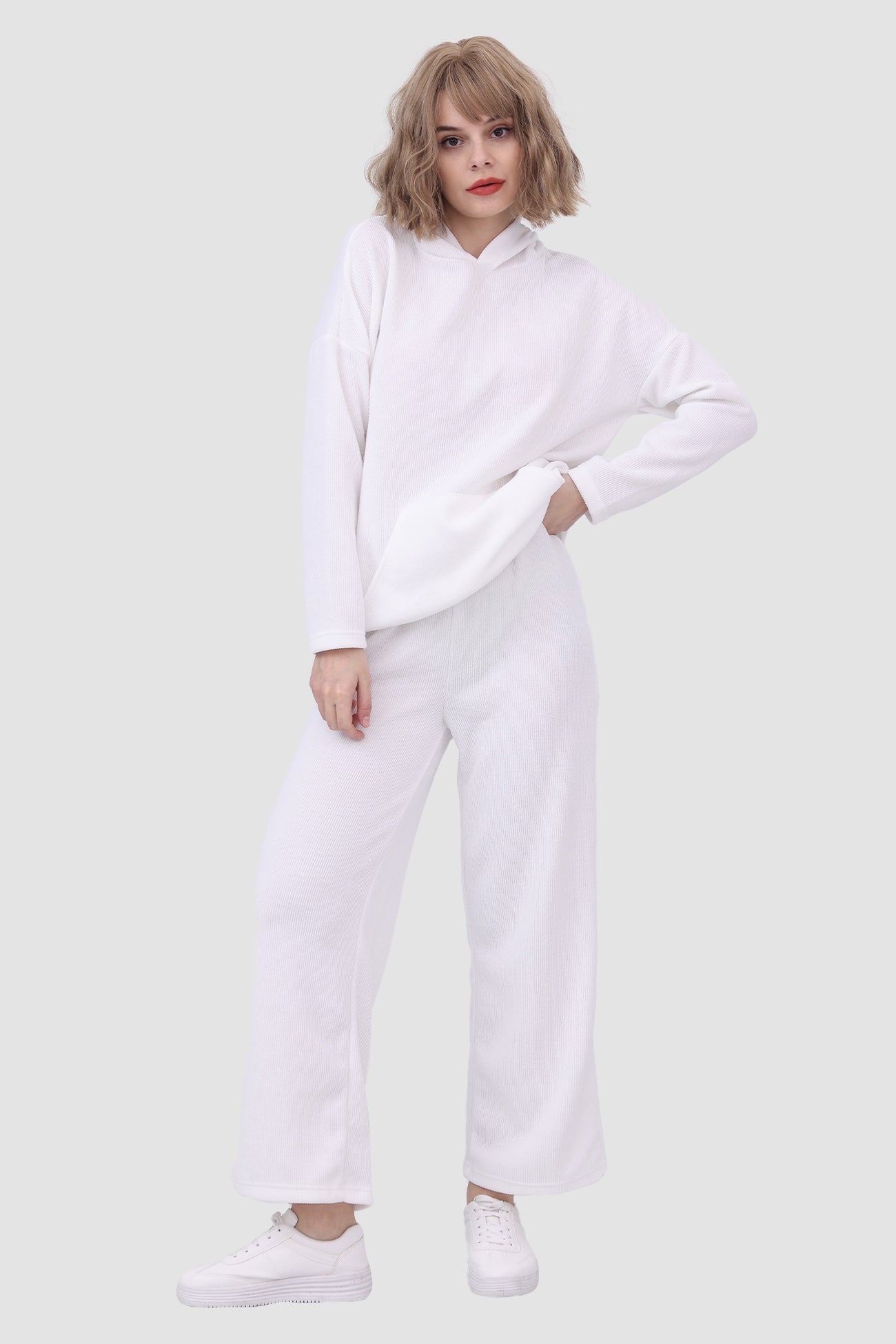 Beatriz® | Two-piece plain hoodie
