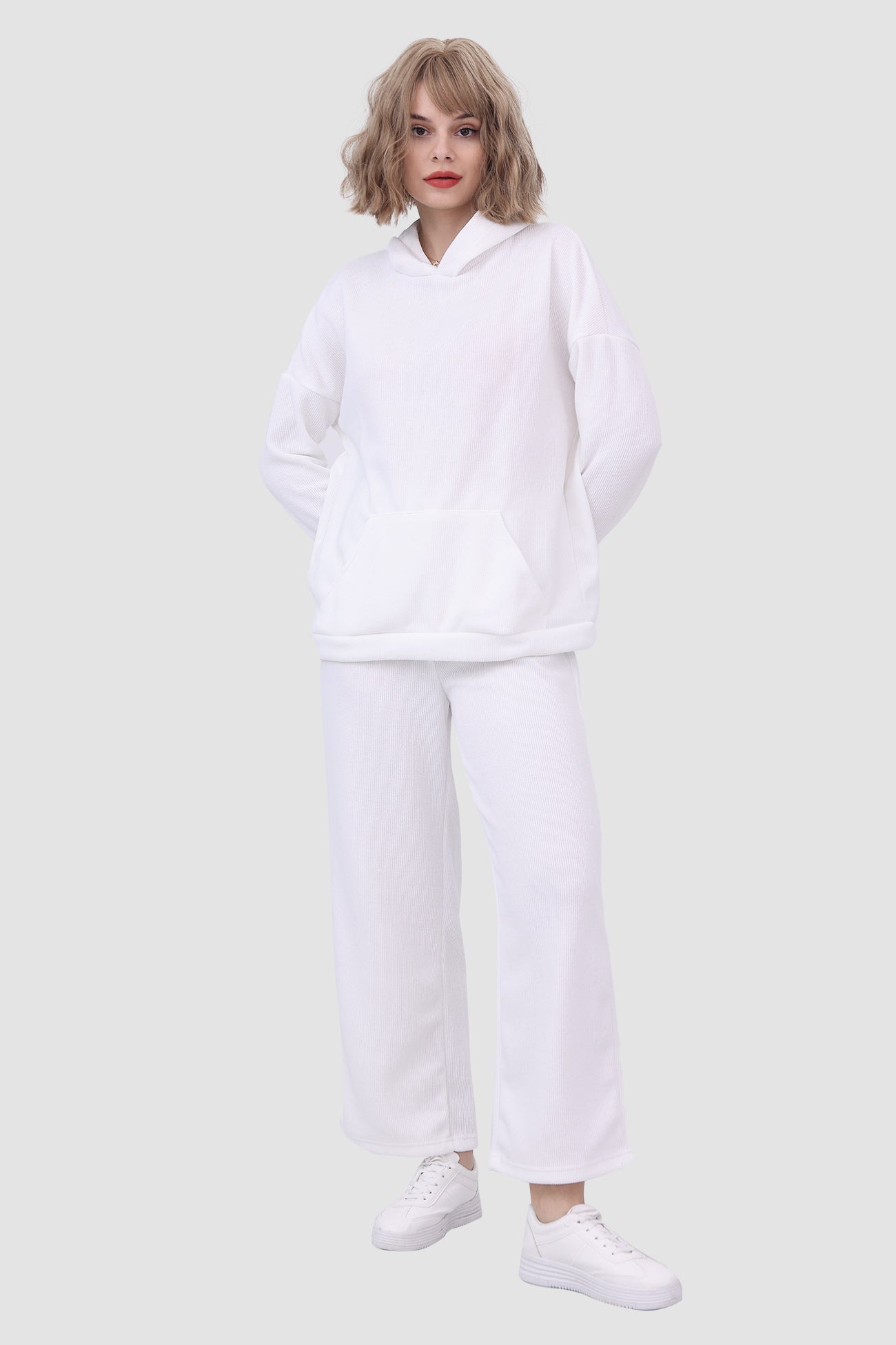 Beatriz® | Two-piece plain hoodie