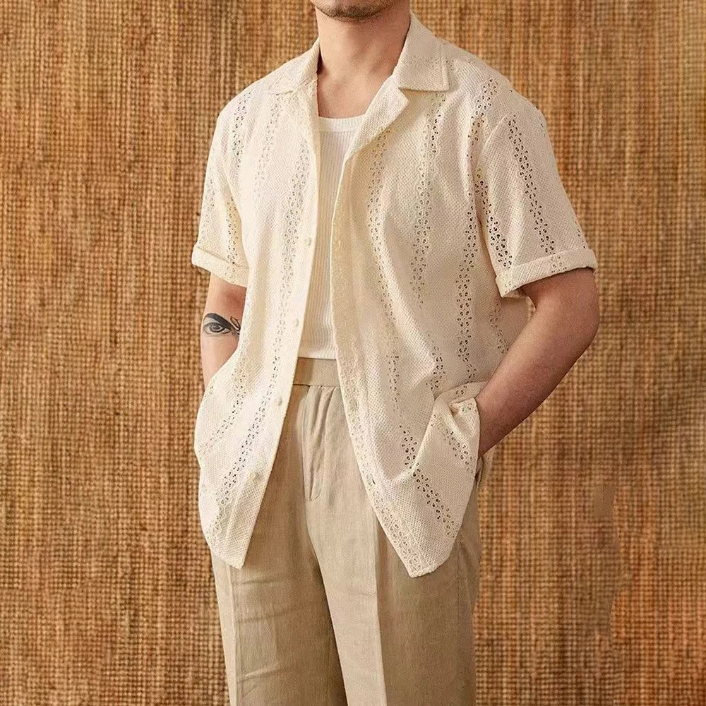 Joel | Lightweight Cotton Men's Knit Shirt