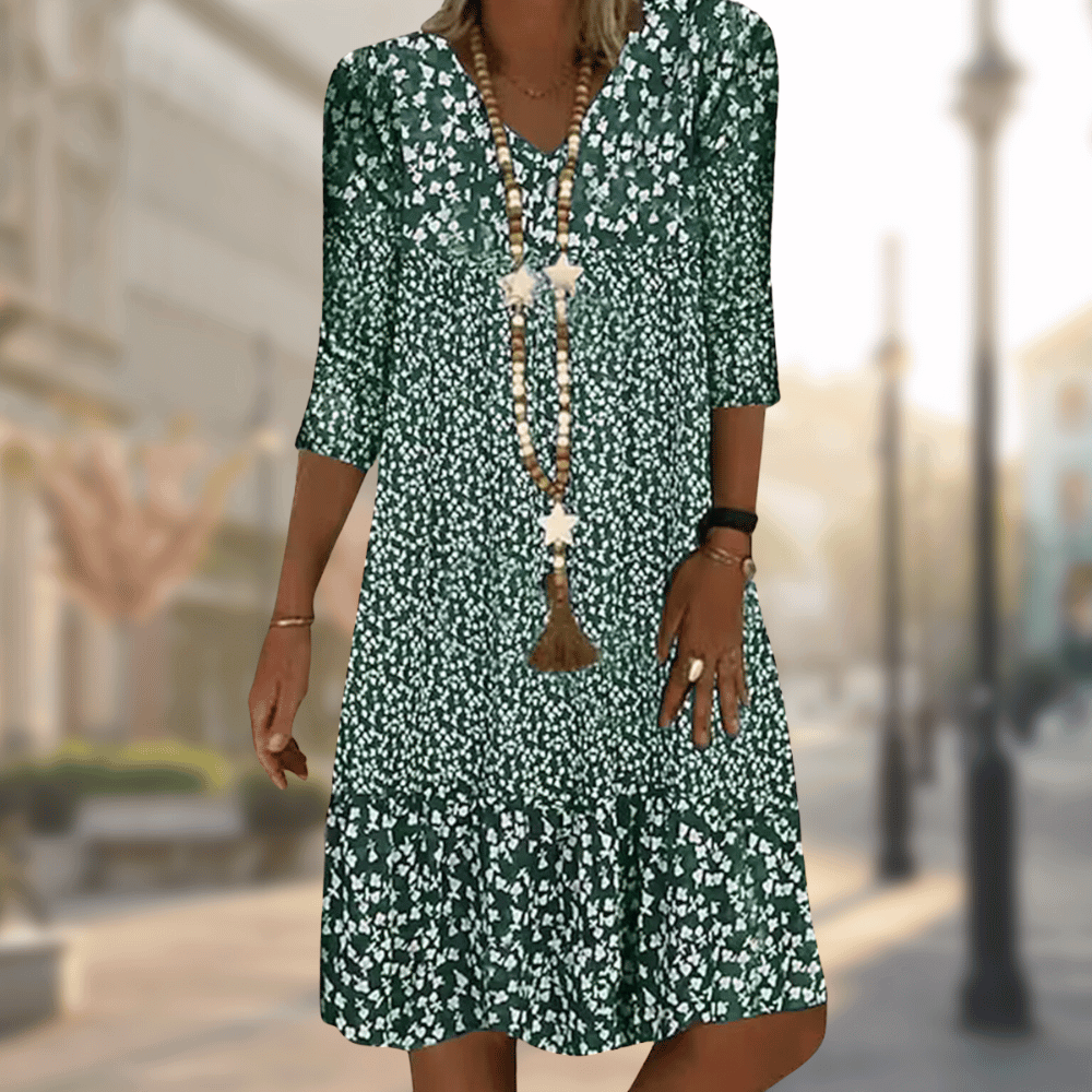Cecilia® | Elegant and comfortable women's dress with versatile wearing options