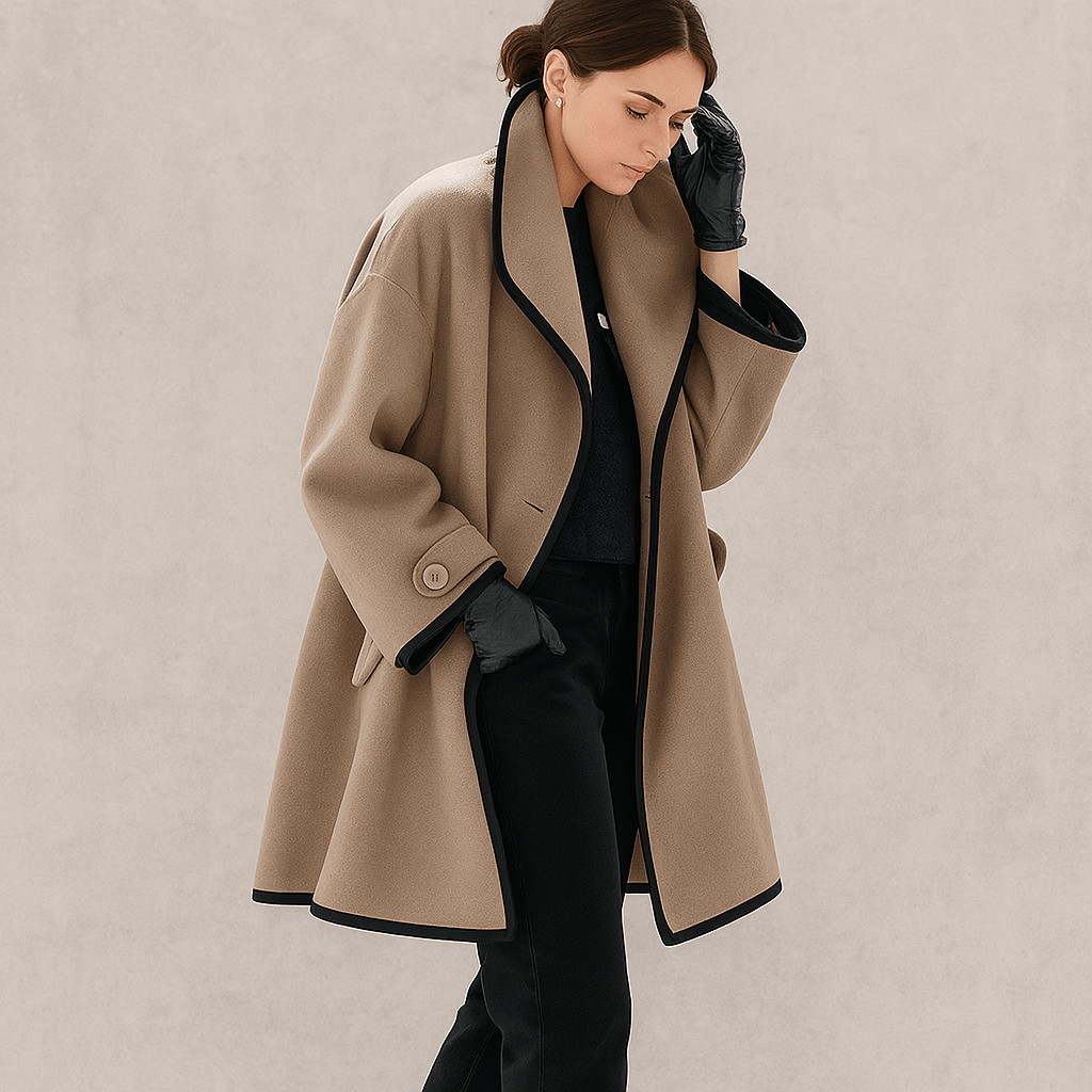 Cristina | Ulicia – Elegant women’s trench coat made from soft fabric