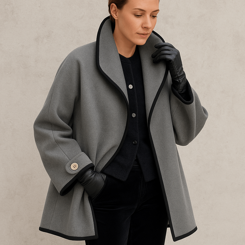 Cristina | Ulicia – Elegant women’s trench coat made from soft fabric