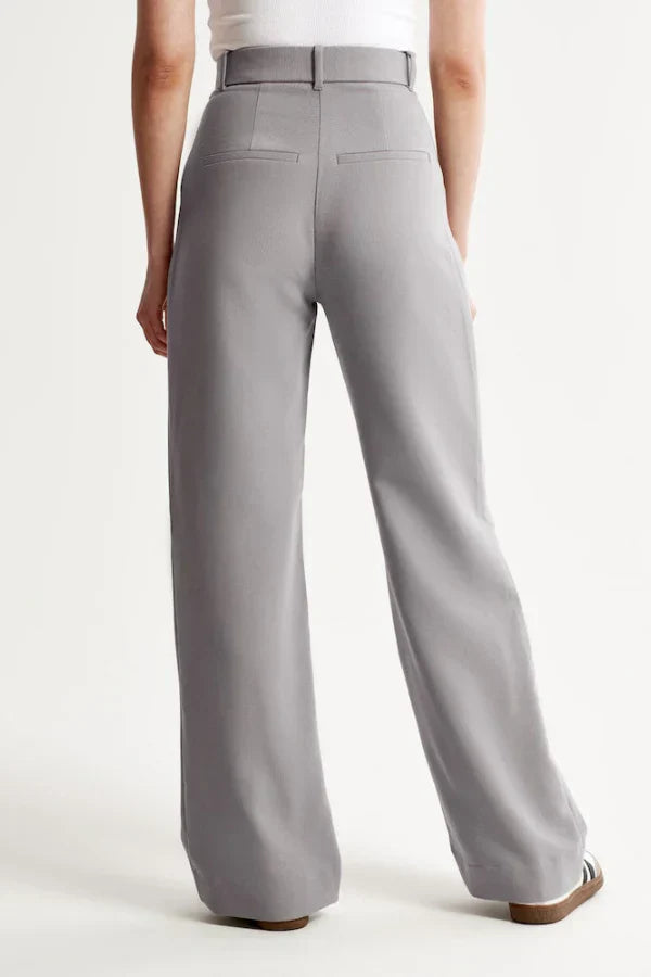 Nadia | Tailored Gray Pants for Effortless Style