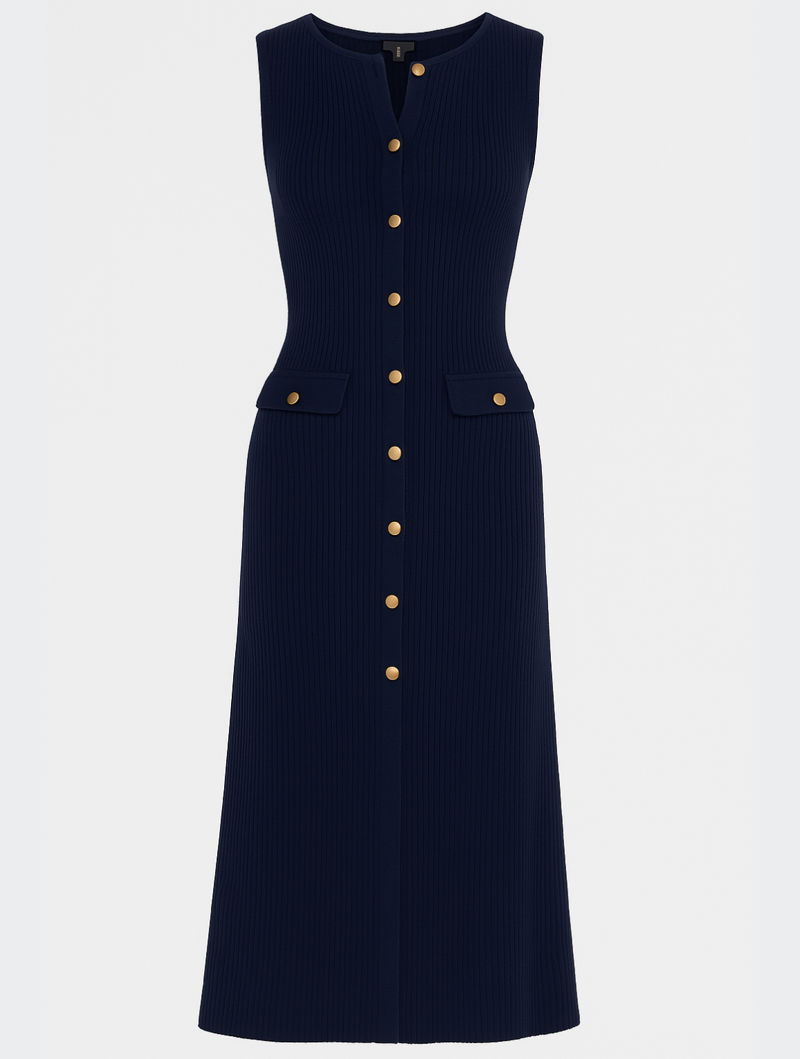 Marilyn | Stylish Midi Dress with Buttons