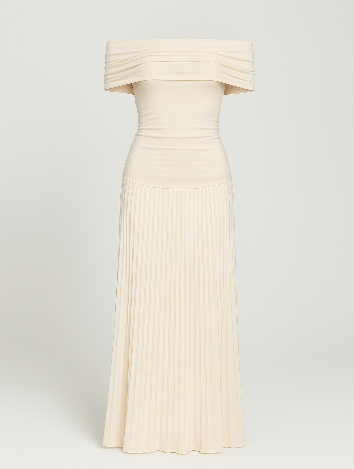 Susan | Timeless Elegant Off-Shoulder Maxi Dress