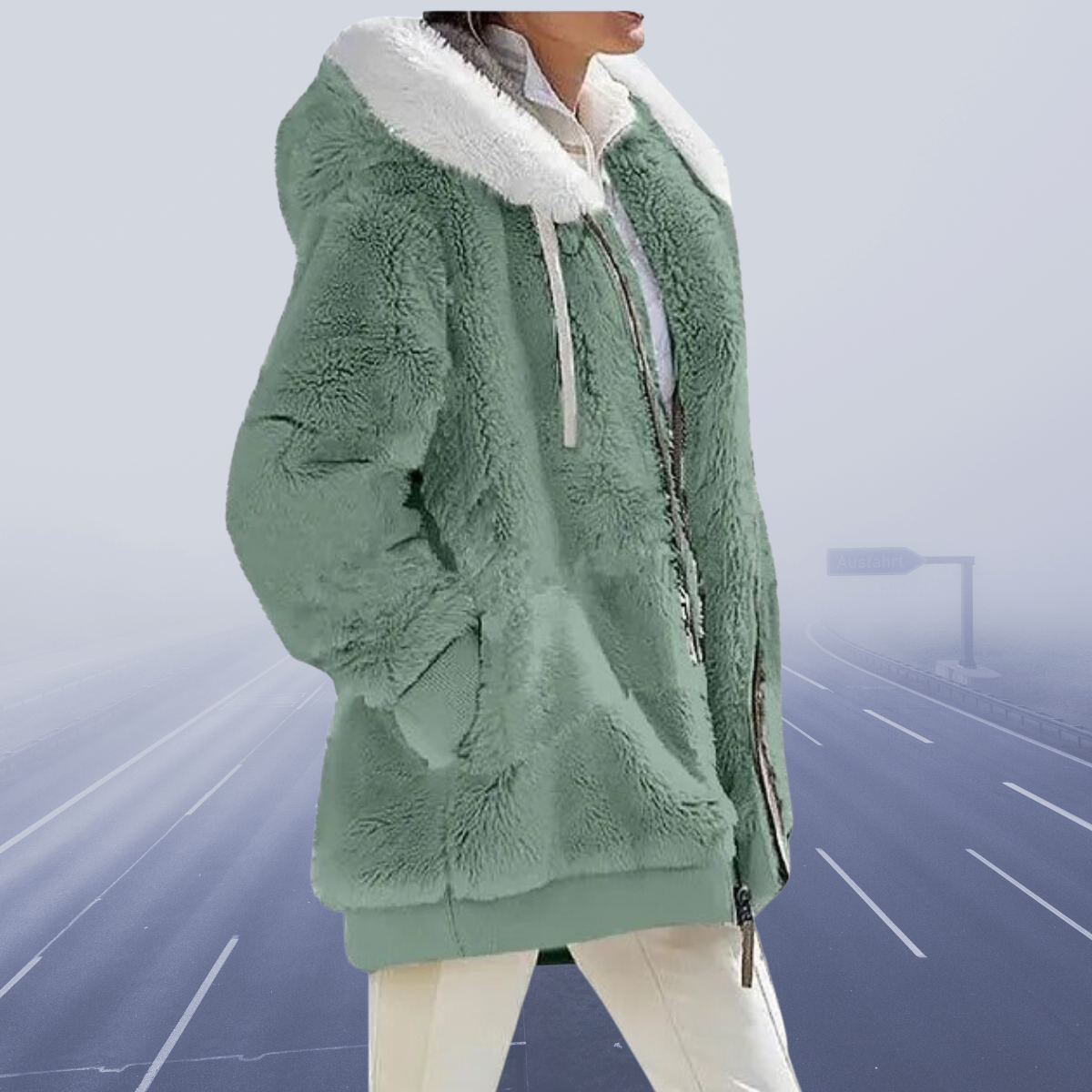 Elisa | Fleece jacket Comfortable Super warm Soft Modern