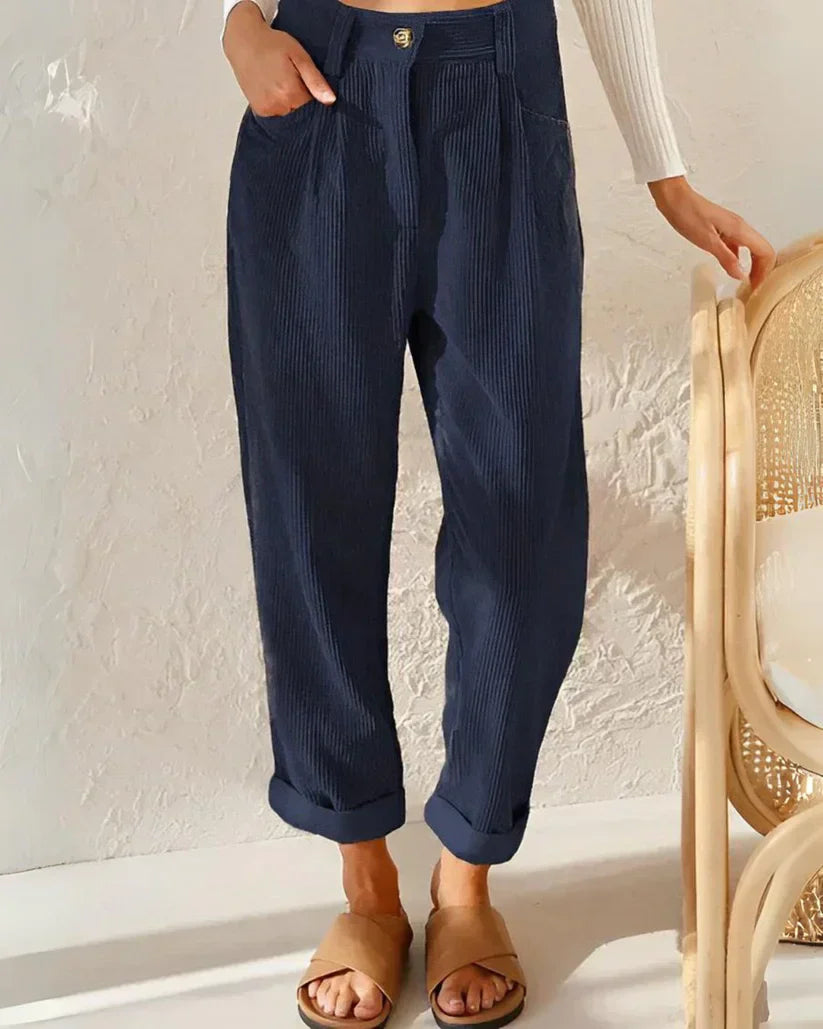 Amparo® | High Waist Straight Trousers For Women