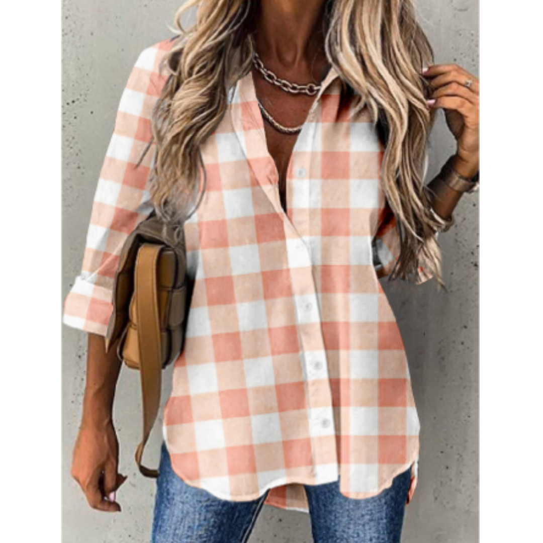 Britny® | Casual Checked Blouse
