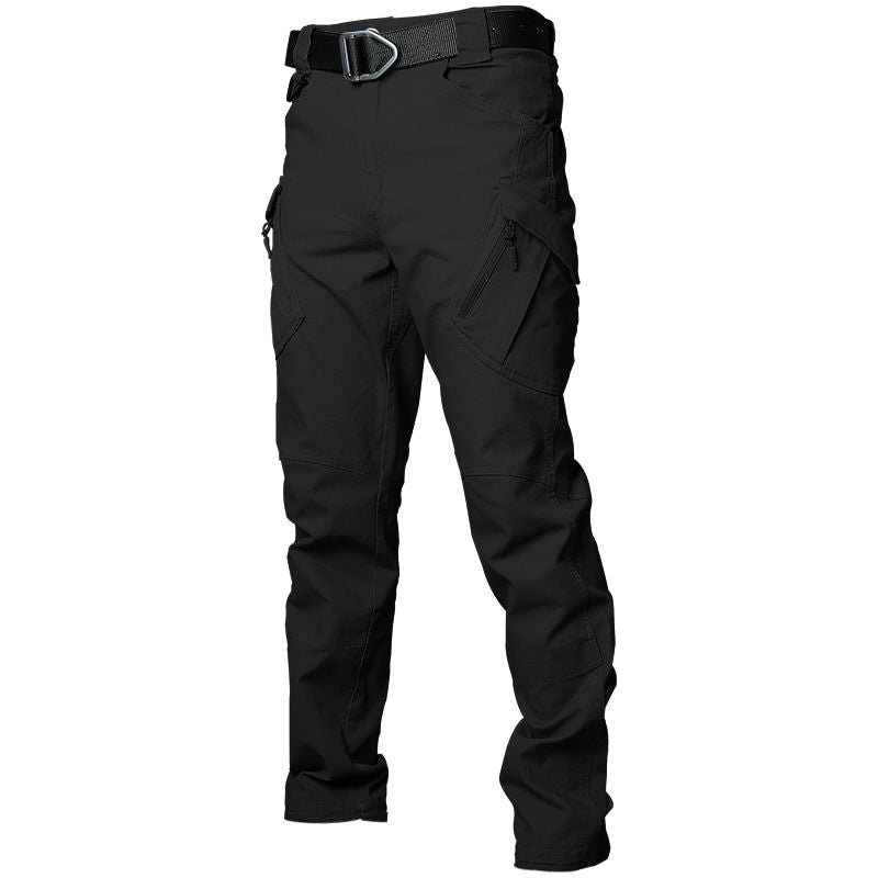 Men's Cargo Pants – Relaxed Fit – Tactical Pockets – Full Length
