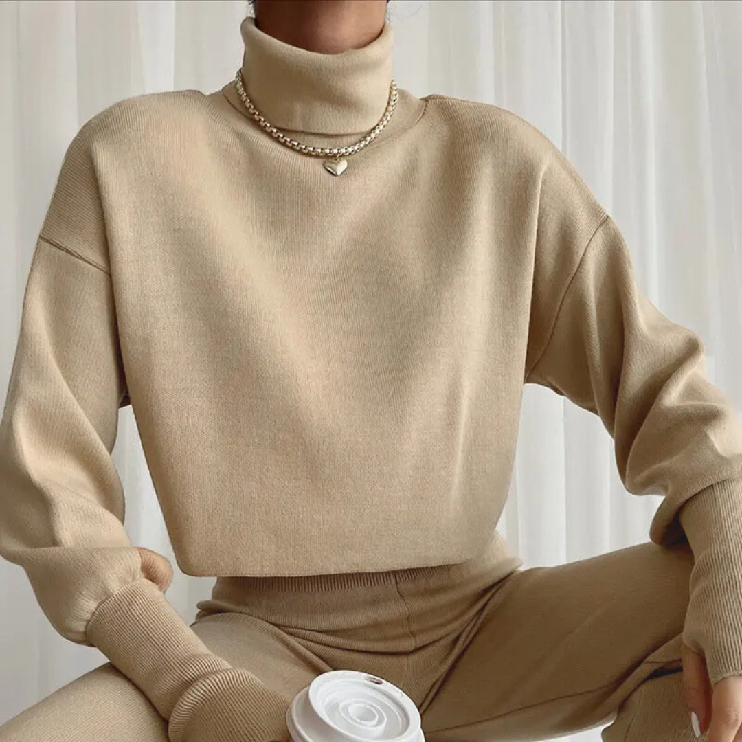 Cecilia® | Long sleeve turtleneck sweater
