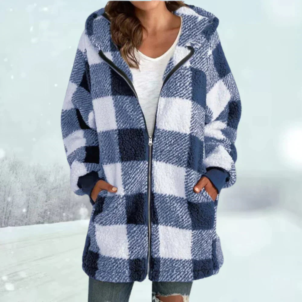 Dagmar® | Checked winter jacket