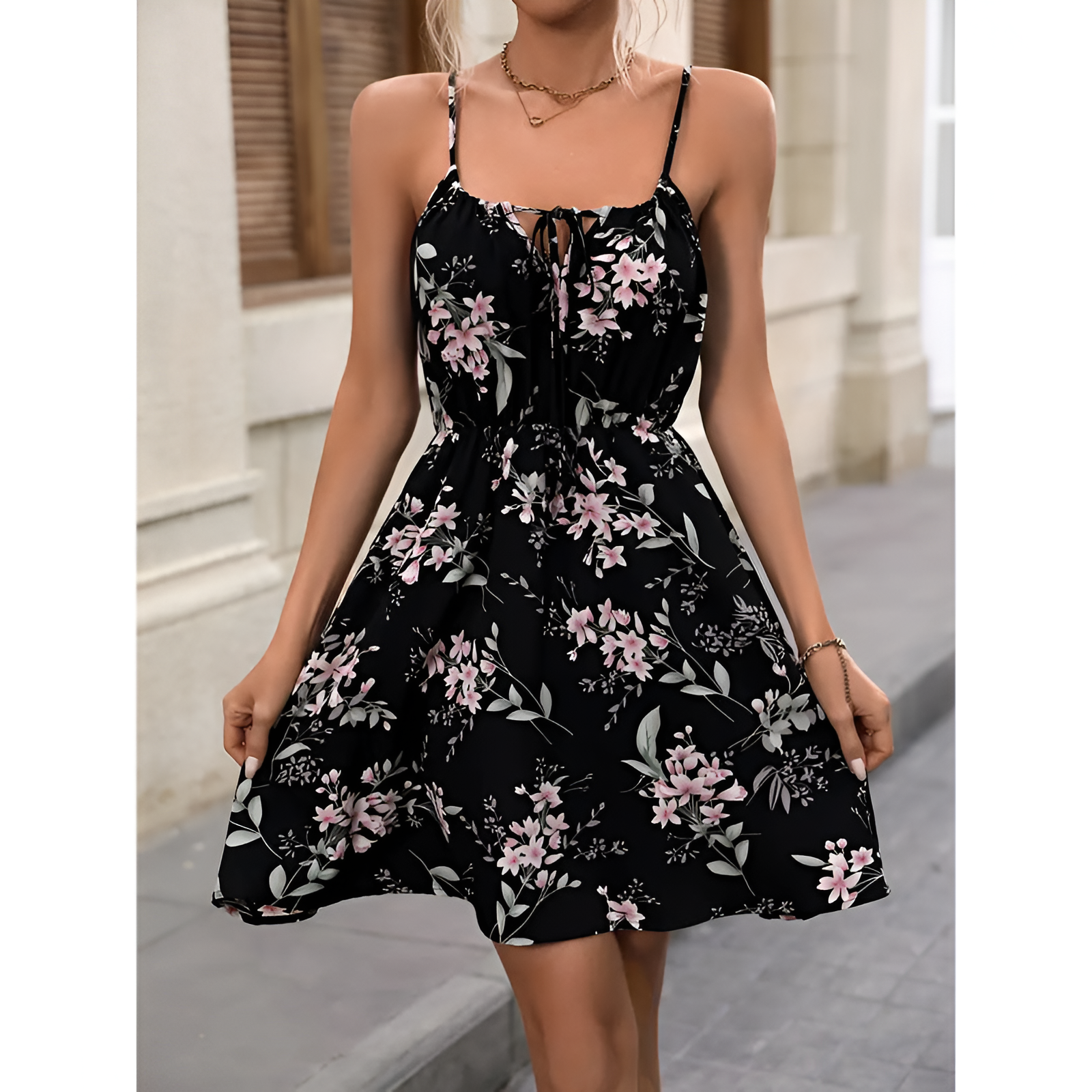 Jemma | Floral Print Dress for Women - Lightweight Feel