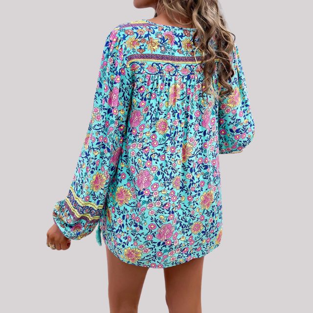 Brusinski® | Boho Paisley Blouse For Women