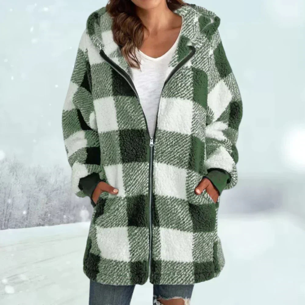 Dagmar® | Checked winter jacket