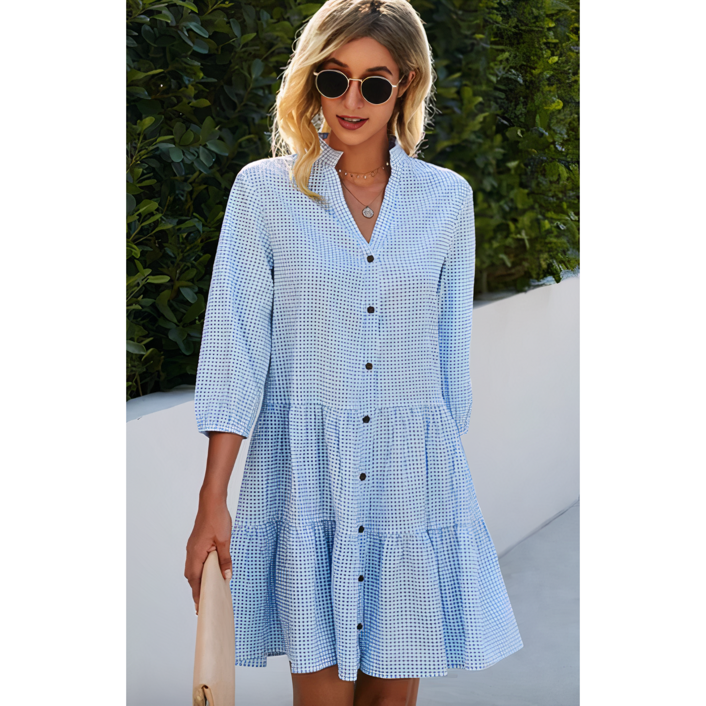 Blanca® | Casual elegant summer dresses for women with button placket