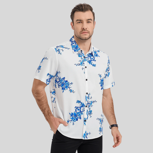 Alan | Men's Stylish Floral Summer Shirt