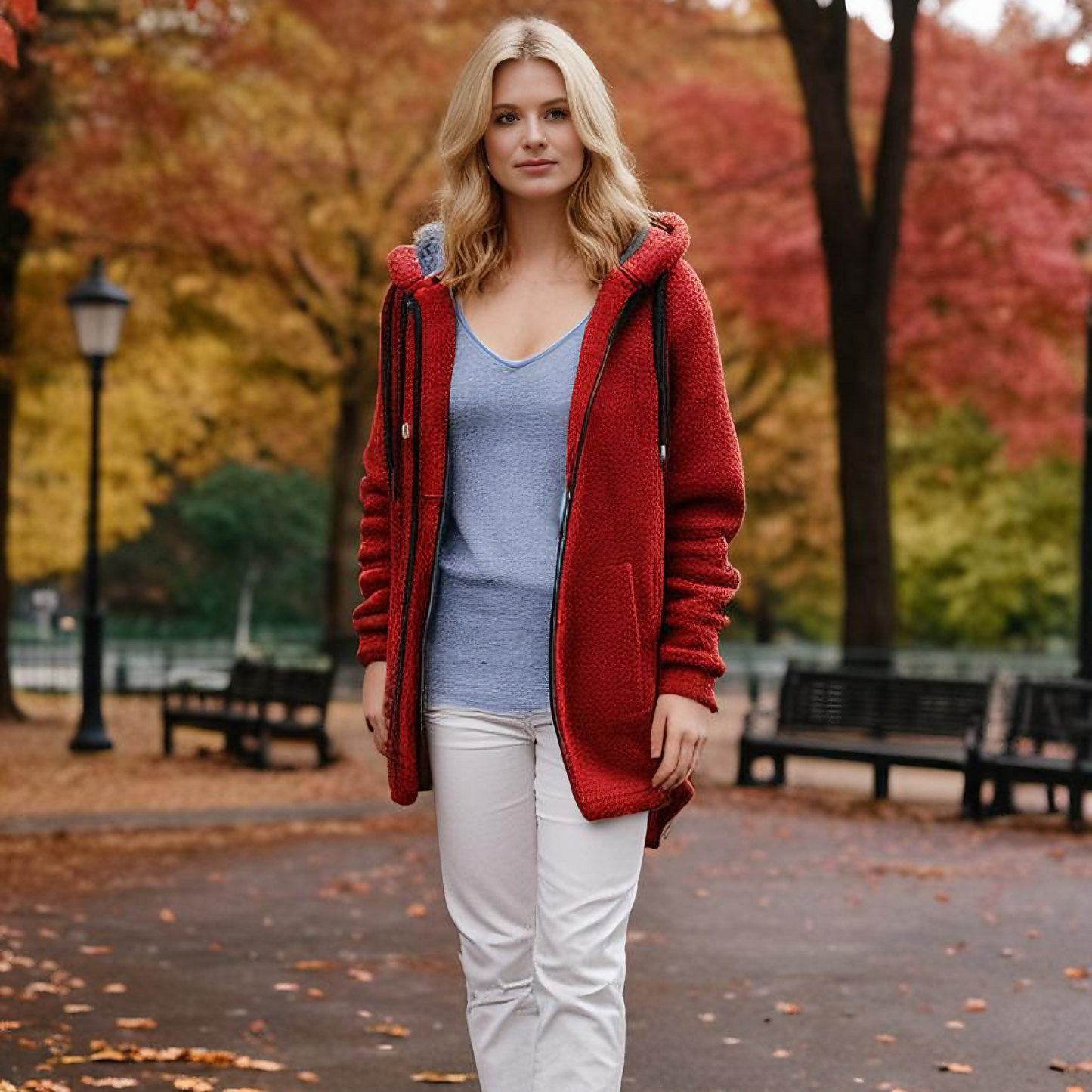 Cassandra® | Stylish hooded jacket