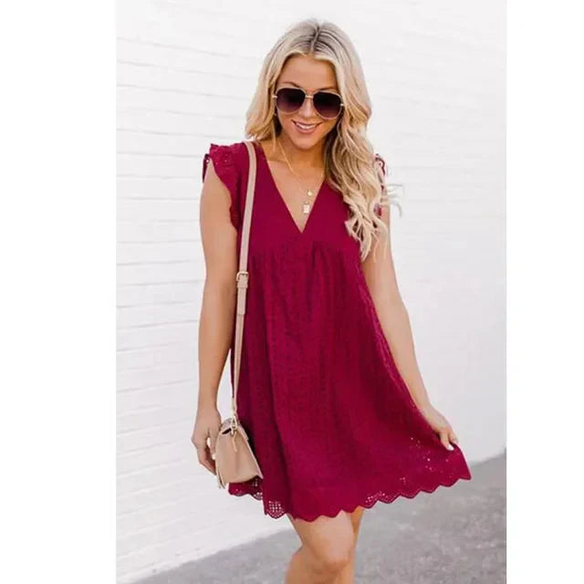 Consuelo® | Comfortable V-Neck Dress