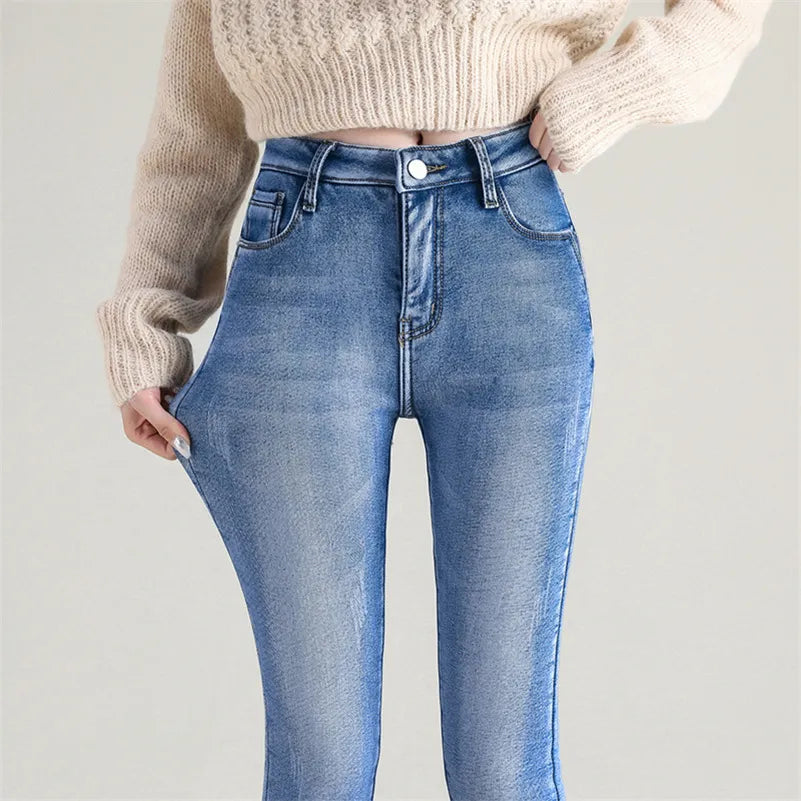 Cleo® | Stretchy Thermal Jeans