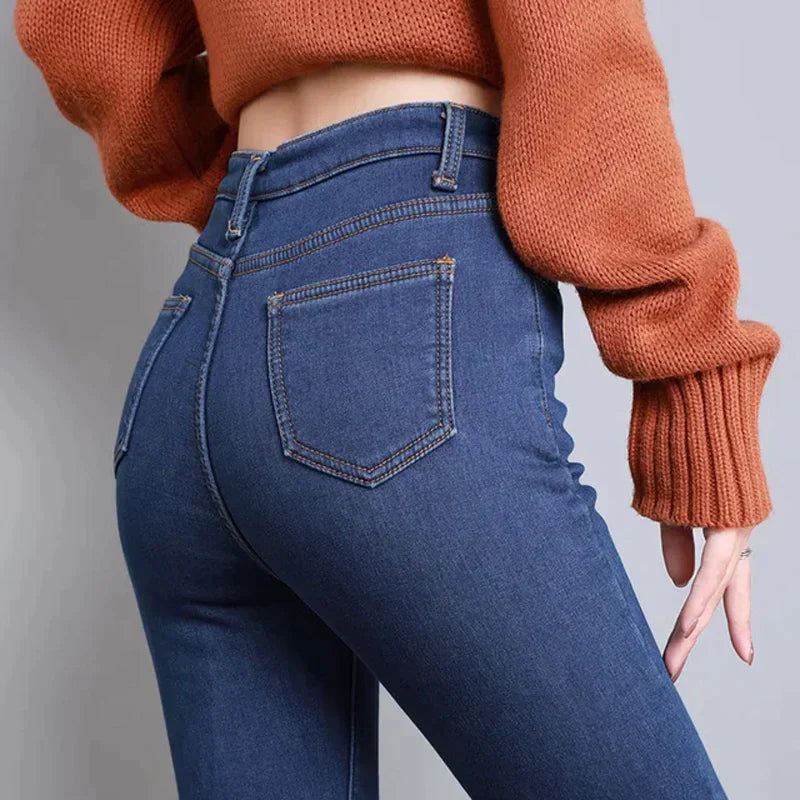 Cleo® | Stretchy Thermal Jeans