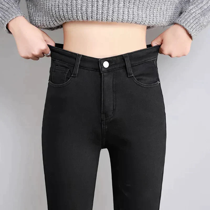 Cleo® | Stretchy Thermal Jeans