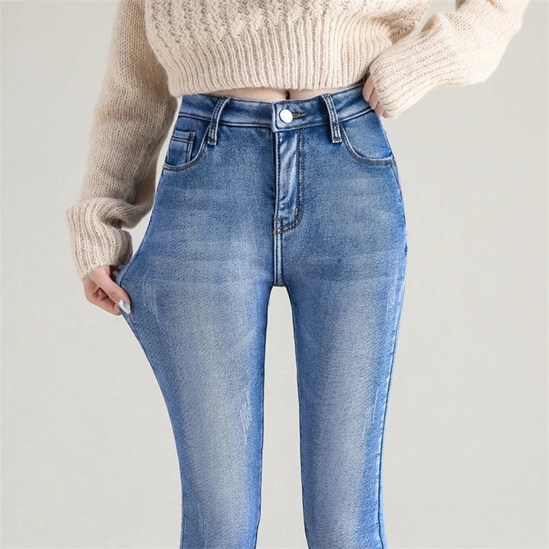 Cleo® | Stretchy Thermal Jeans