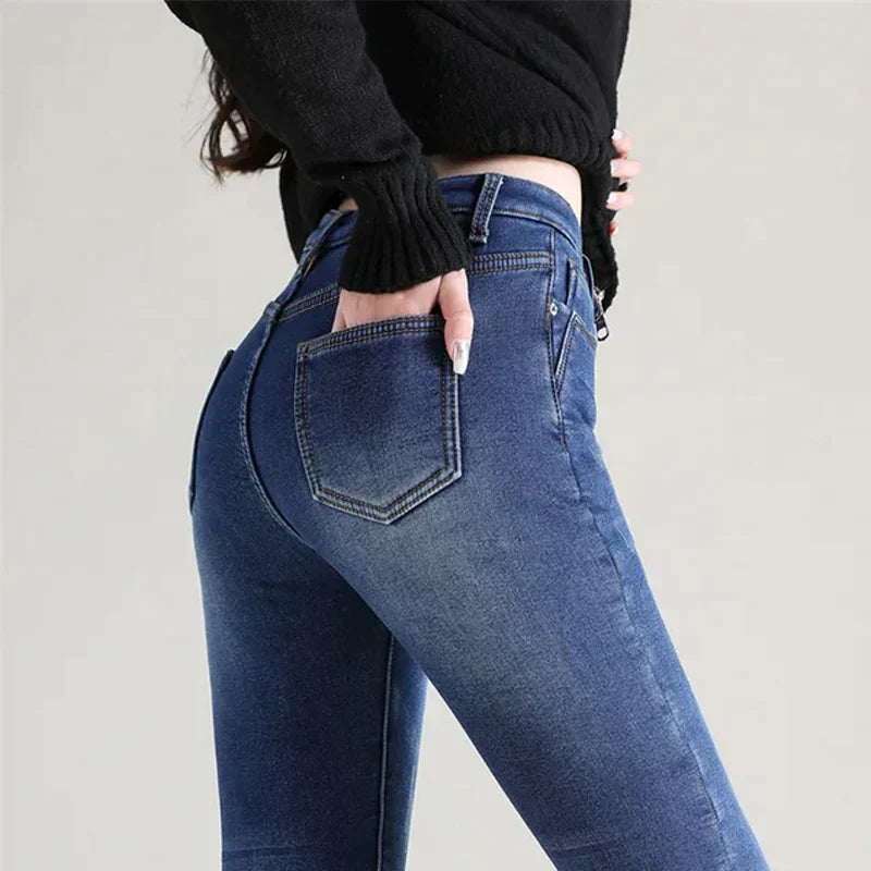 Cleo® | Stretchy Thermal Jeans