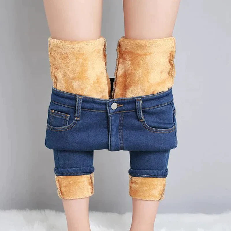 Cleo® | Stretchy Thermal Jeans