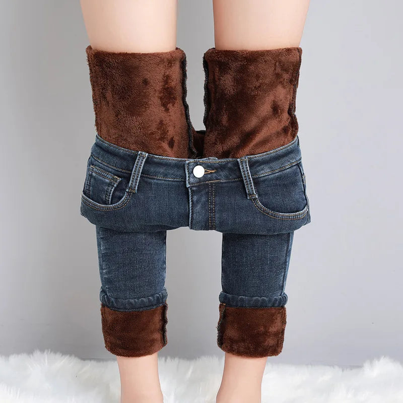 Cleo® | Stretchy Thermal Jeans