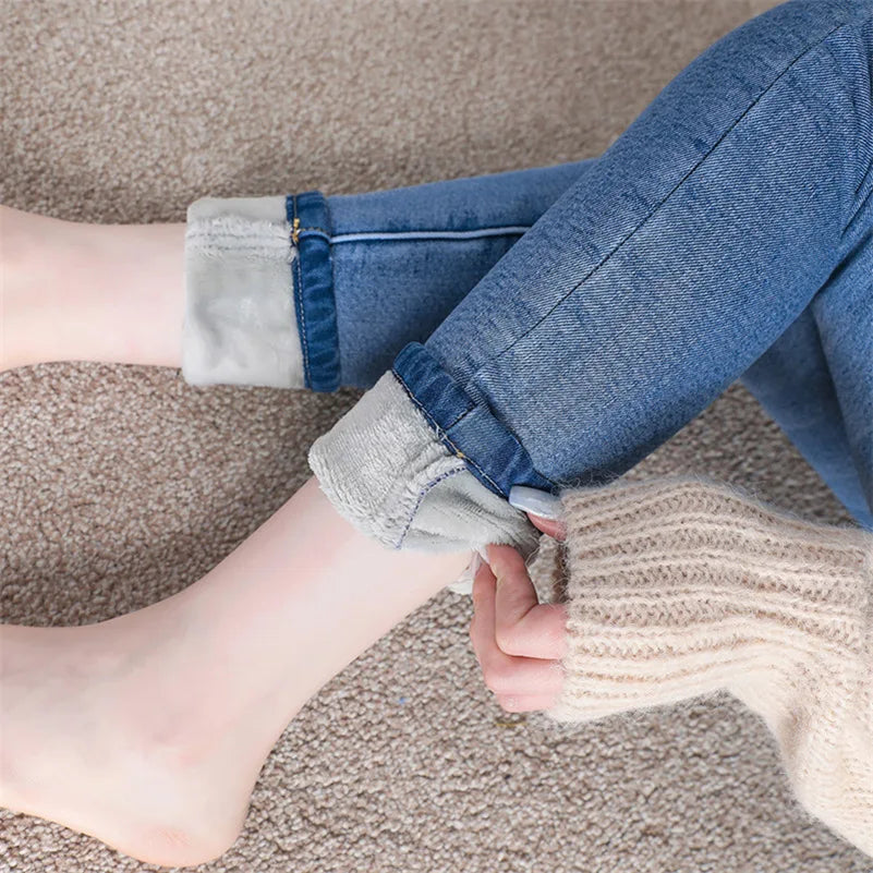 Cleo® | Stretchy Thermal Jeans