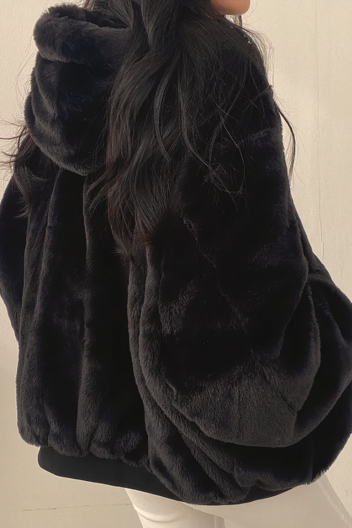 Aria® | Winter coat with cashmere hood