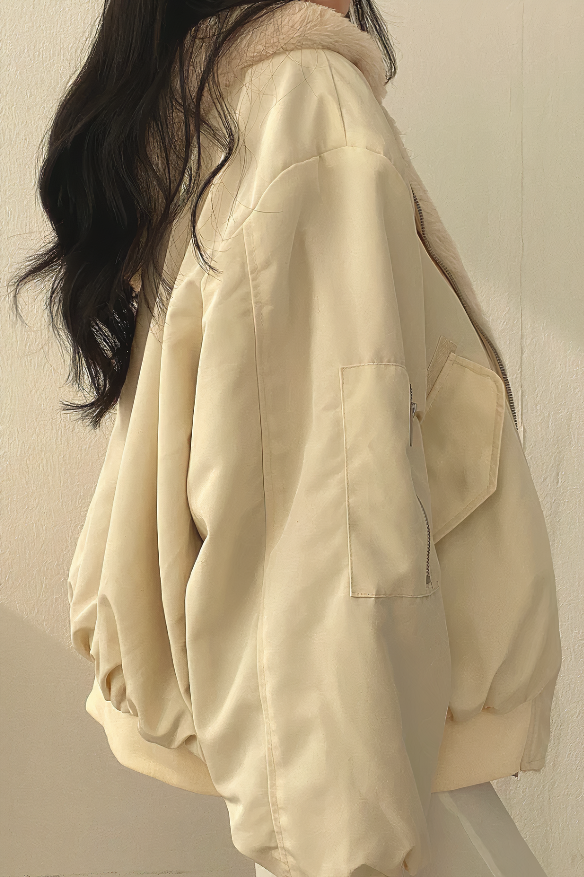Aria® | Winter coat with cashmere hood
