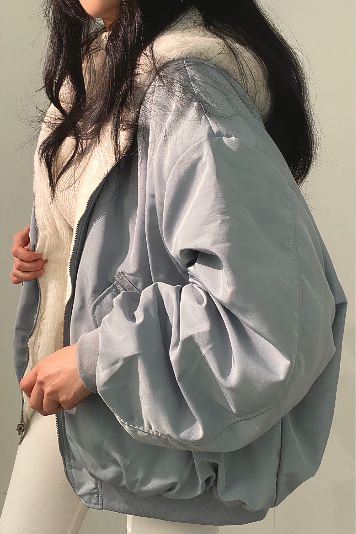 Aria® | Winter coat with cashmere hood