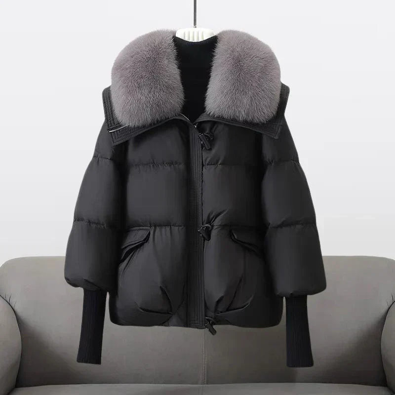 Elena® | Aurora™ faux fur jacket