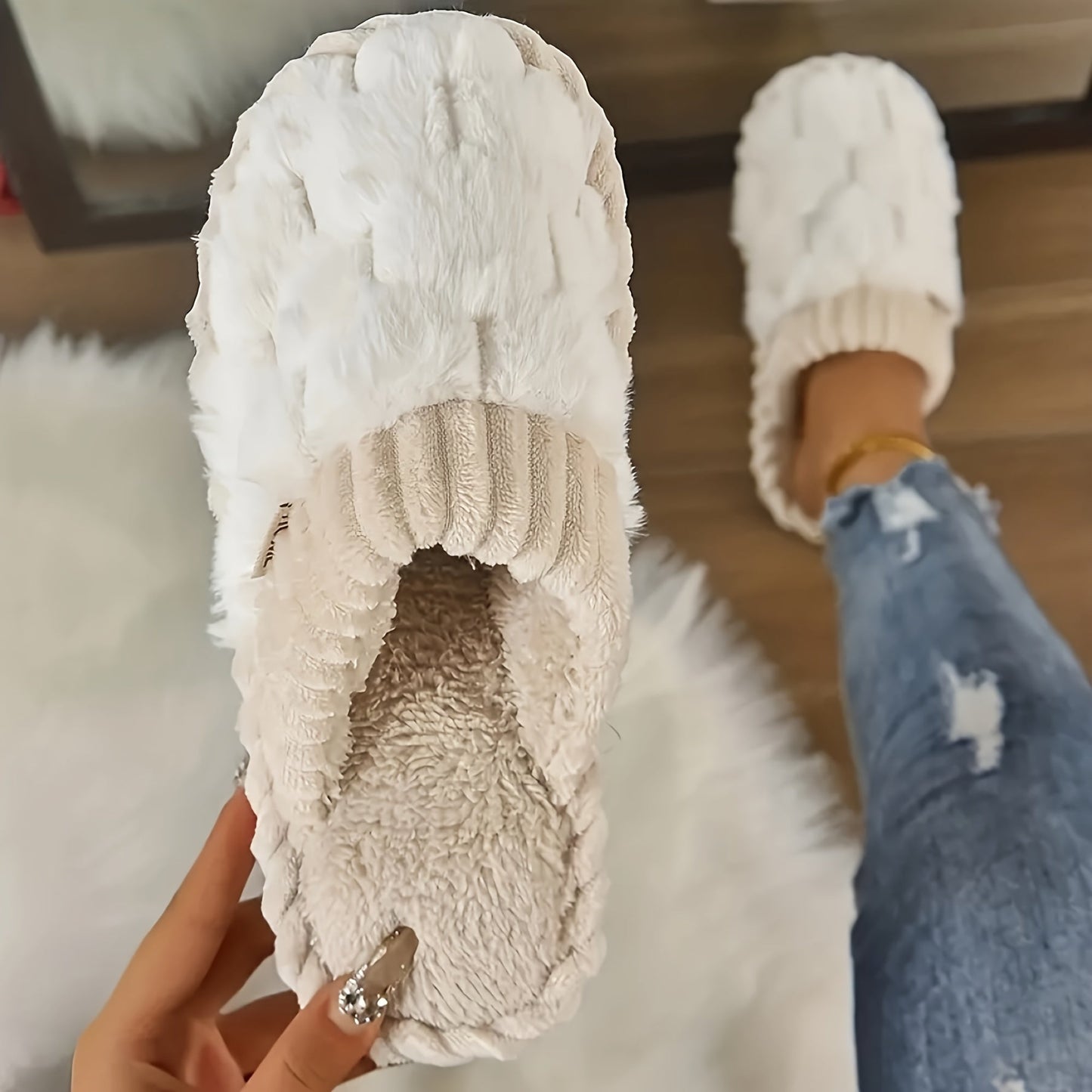 Angélica | Venja – Cozy women’s winter slippers with warm lining