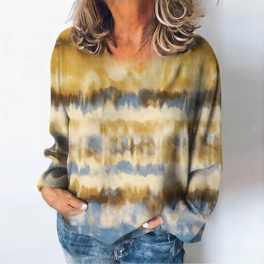 Britta® | Casual sweater with a color gradient
